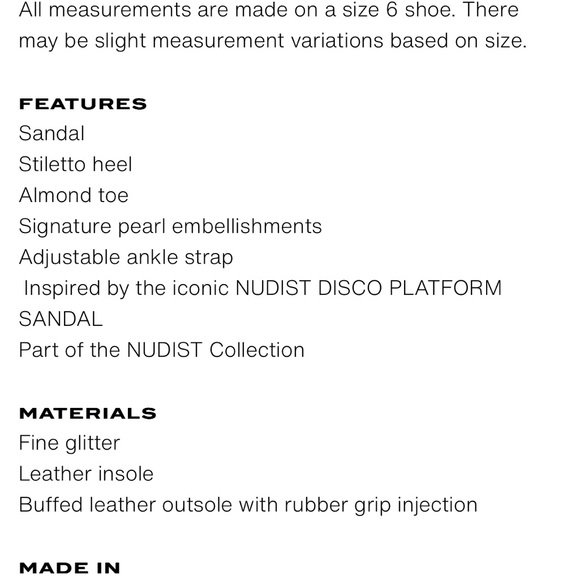 Stuart Weitzman gold platform nudist sandal NWT size 8 - Picture 7 of 8